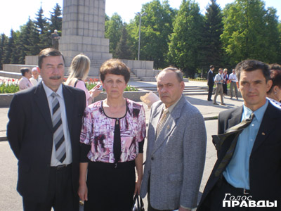 Активисты КПРФ Республики Марий Эл в г. Ульяновске.